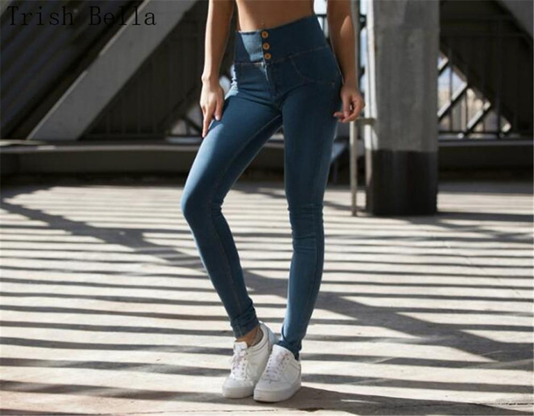 leggings women 2017 Mosaic Peach rump Shaping elastic high waist jeans pants fitness pantalon femme trousers women legging