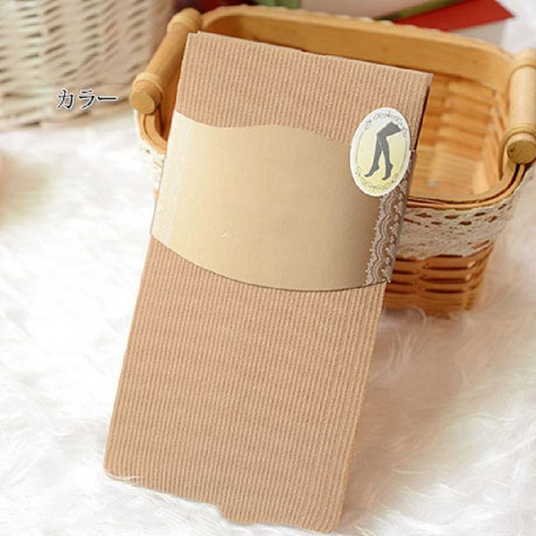 Spring Autumn New Fashion 140D Velvet Women Tights Stocking Show Thin Vertical Stripe Female Pantyhose Stockings Women Hosiery