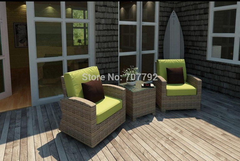 2017 Simple Design Chatting Furniture Living Room Furniture Outdoor Rattan Sofa Set