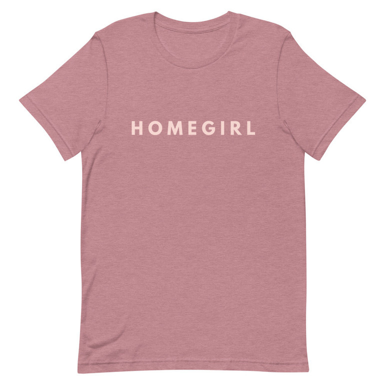 Home Girl Peach Font Short-Sleeve Unisex T-Shirt