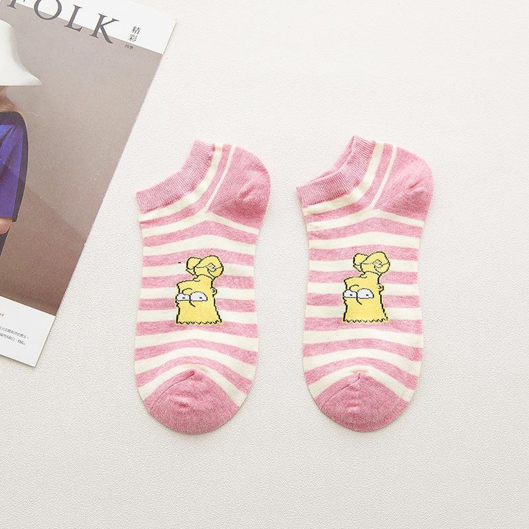 Cotton Harajuku Happy Socks Women Summer 2018 Cute Funny Socks Harajuku Kawaii Schoolgirl Streetwear Embroidery Socks N'115