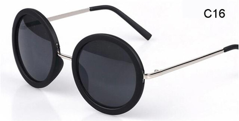 DRESSUUP New Vintage Round Sunglasses Women Brand Designer Retro Round Coating Sun Glasses Female Oculos De Sol Feminino Gafas