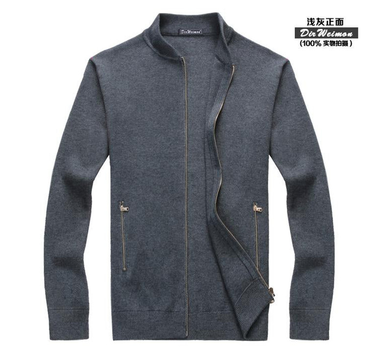cardigans men sweaters new 2017 knitwear zipper cardigan Top quality brand clothing fashion male christmas coat size S-3XL