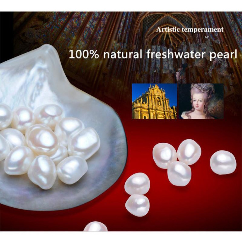 Trendy Baroque Pearl Bracelets - Elegant White Strand Heart Jewelry for a Chic Look