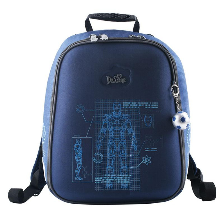 Authentic Delune 2017 school backpack children for girls little Children school bags kids for boys bears backpack child motor 3D