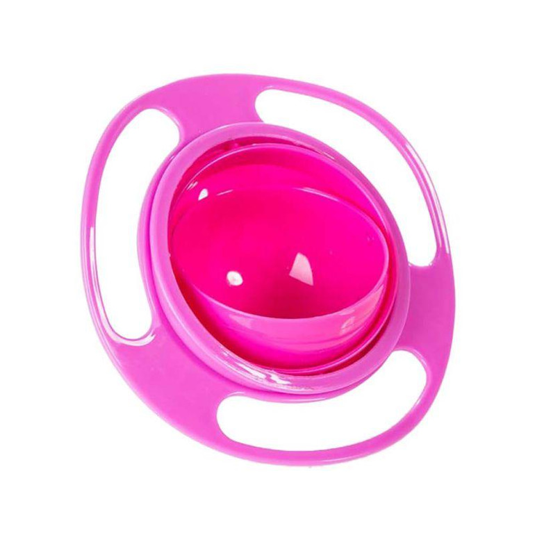 New Children Tableware Non Spill Bowl Toy Dishes Universal 360 Rotate Avoid Food Spilling Food Snacks Baby Shower