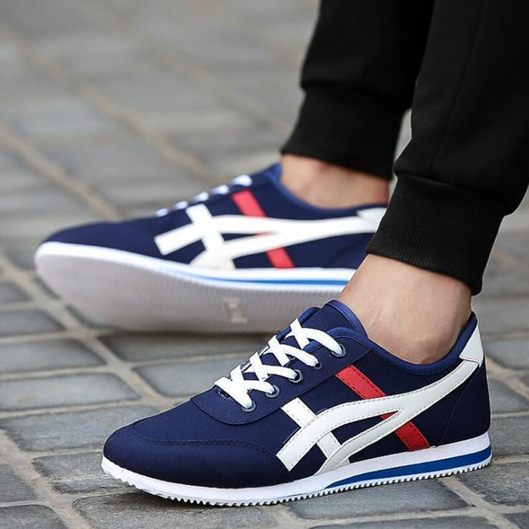 2017 fashion men's casual shoes air network canvas shoes men's outdoor walking breathable shoes male apartments