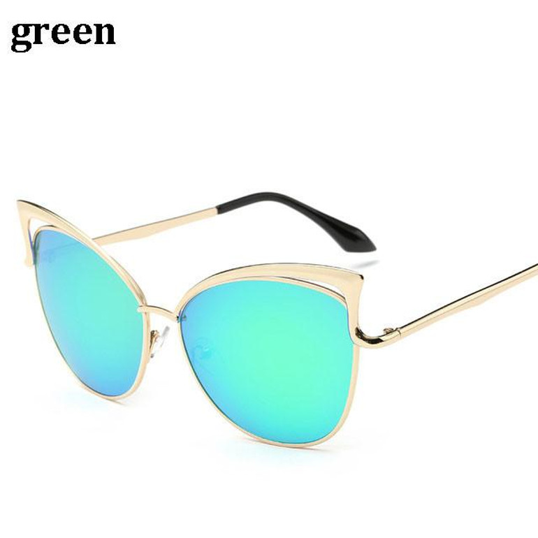 New 2017 Fashion Cat Eye Sunglasses Women Ladies Fanous Luxury Brand Female Sun Glasses for Women Eyewear Oculos Lunette Femme