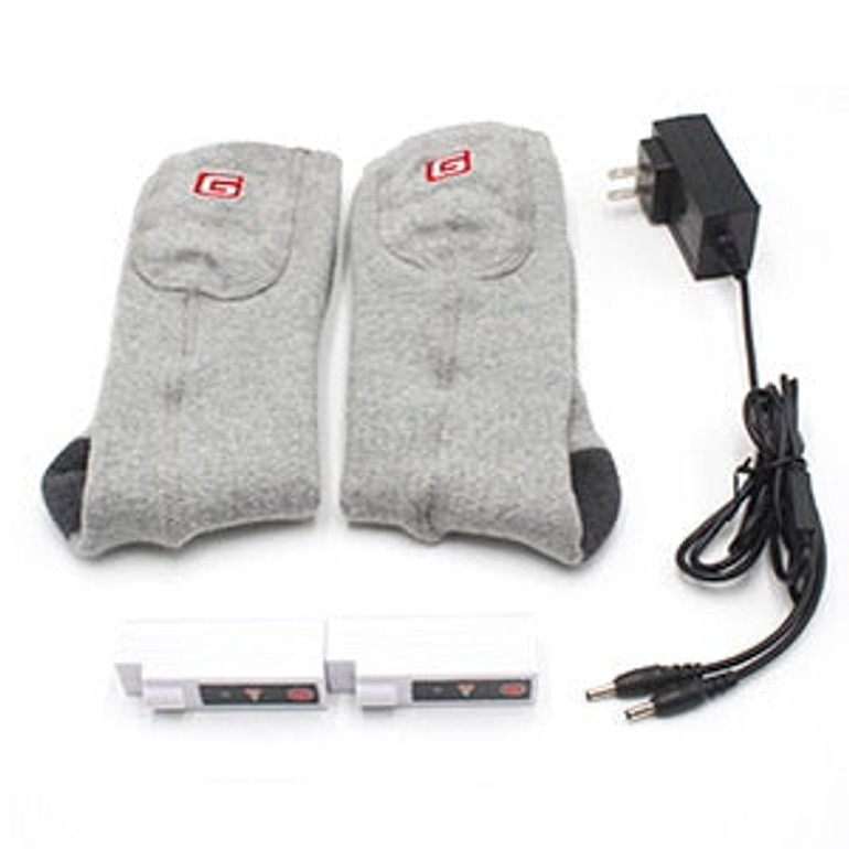 Health electric heated socks warming elastic sock indoor and outdoor