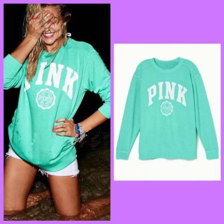 Hoodie Women Long Sleeve Casual Pink Hoodies Sweatshirts Women Harajuku Fitness Outwear Pink Moletom Feminino H154 Z30