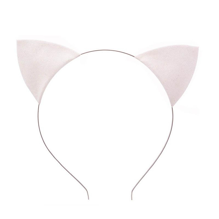 LNRRABC Fashion Women Girls Cute Alloy Thin Glitter Lovely Cat Ear Hairbands Headbands Hair Accessories Hair Band Headwear