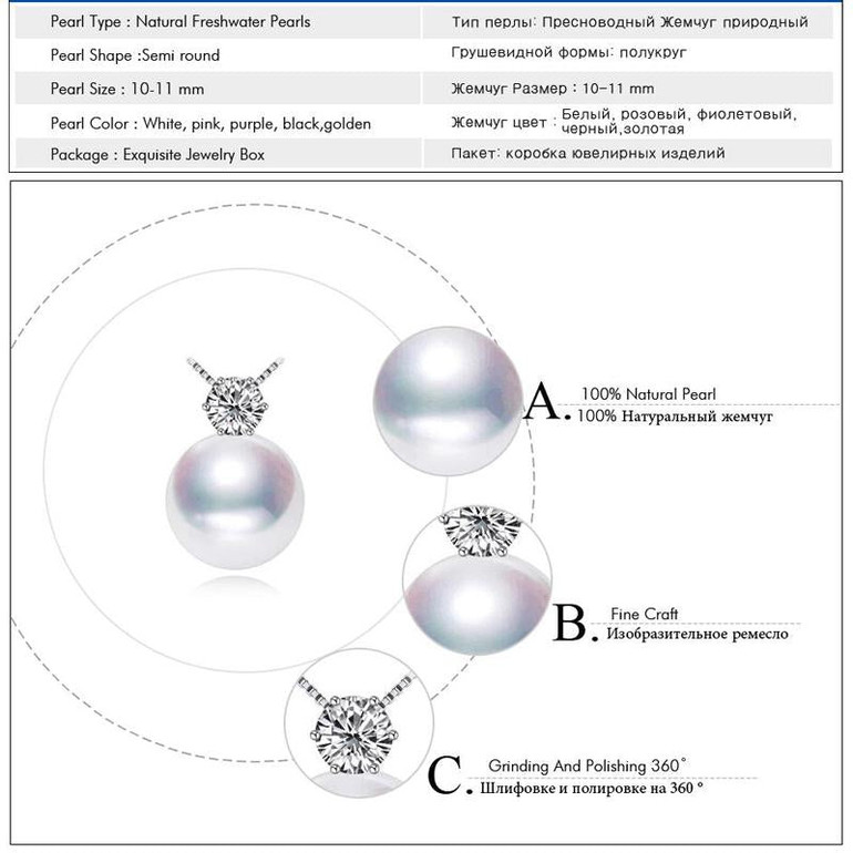 FENASY fashion brand jewelry Fine Jewelry natural stone pendant Freshwater Pearl Necklace 925 sterling silver jewelry Necklace