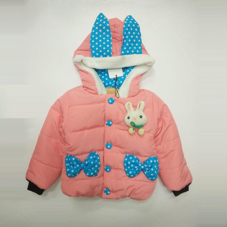 New children outerwear cotton winter Hooded coats Winter Jacket Kids Coat children's winter Girls clothing Thick Down &amp; Parkas
