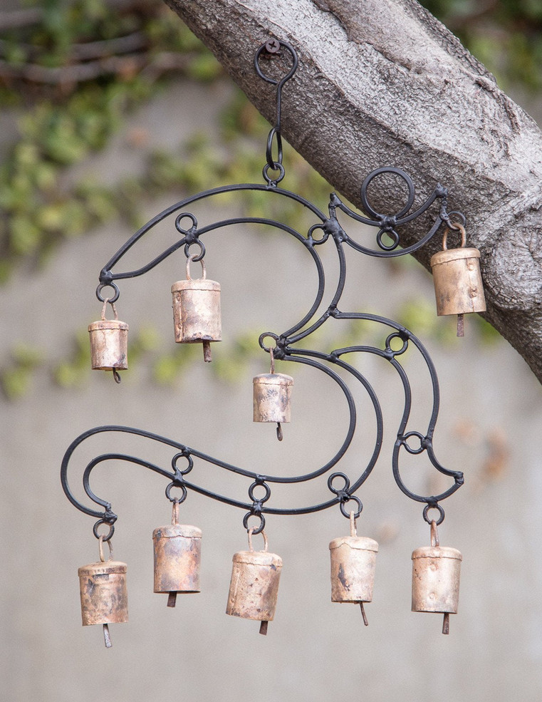 Om Iron Wind Chime