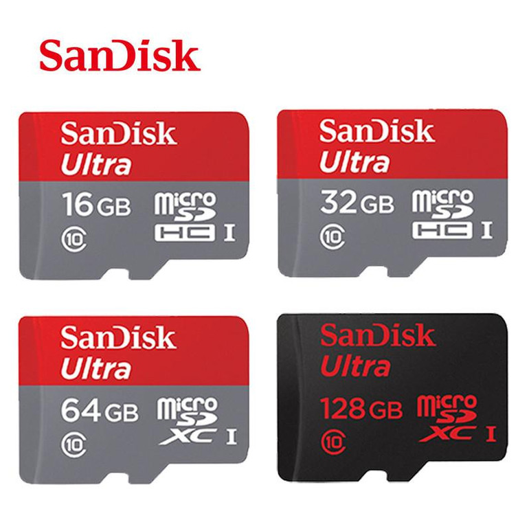 SanDisk memory card 16GB/32GB/64GB/128GB 80mb/s micro SD Card 32gb class 10 SDXC 64gb Ultra SDHC 32gb 16gb UHS-I memory TF CARD