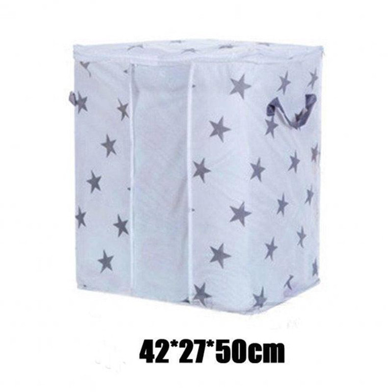 Non-Woven Fabric Save Space Clothes Storage Bag Case Folding Quilt Wardrobe Storage Bags Holder