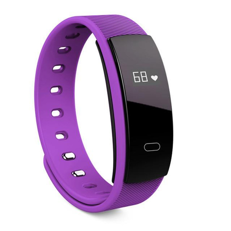 Makibes QS80 Heart Rate Monitor Smart Band Blood Pressure Monitor Smart Wristband Fitness Tracker Smart Bracelet for IOS Android