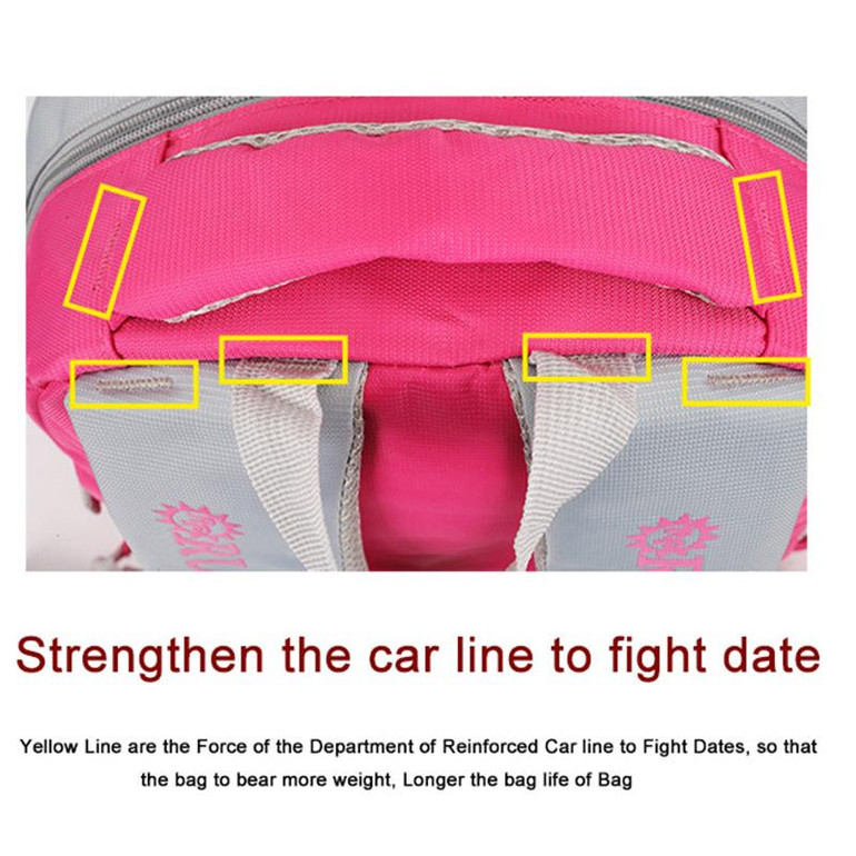 RUIPAI Polyester School Bags Children's Backpacks Girls Schoolbag Backpack Mochila Bookbag Shoulder Bags For 3-6 Grade