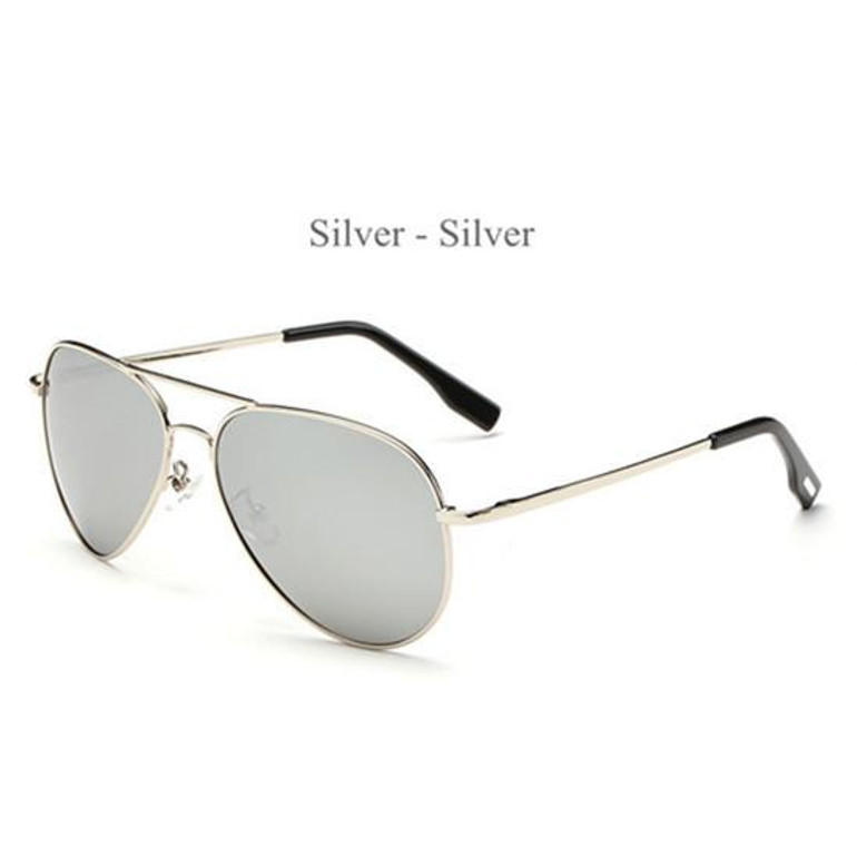 CNHUAIN Men's Sunglasses Brand Designer Day And Night Driving Sun Glasses For Men Women Polarized Coating Metal Vision Goggles