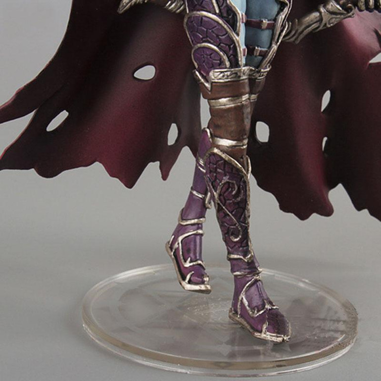 Game WOW Lich King Sylvanas Windrunner Figma Anime Darkness Ranger lady pvc action figure toy Brinquedos kids birthday toys 6"