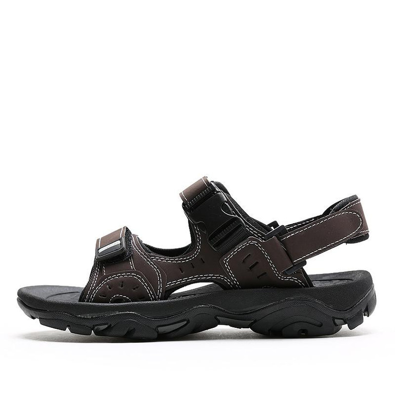 High Quality Sandals Men Leather Sandals Summer Beach Shoes Casual Men Sandals Beach Male Sandal Fashion sandalias hombre F16