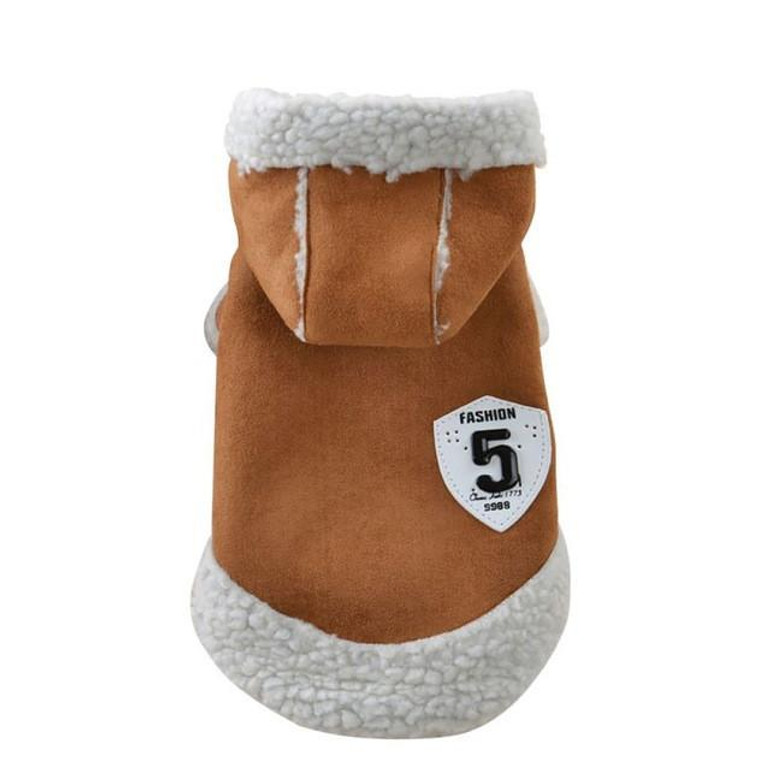 Dog Clothes Warm Jacket Costume Winter Coat Autumn Hoody Pupy Pet Clothing