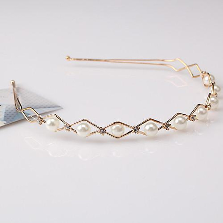 Hot Sale 1PC 3 Colors Women Summer Style Hair Band Women Fashion Pearls Headband Girls Hair Accessories Headwear Party Headband