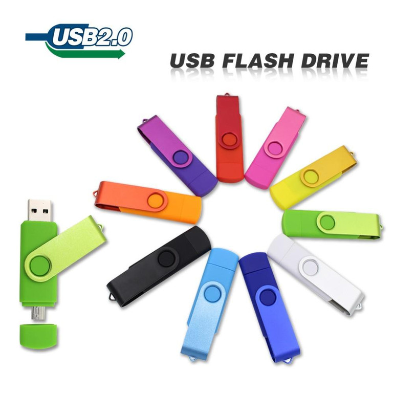 USB Flash Drive pen drive 4GB 8GB 16GB 32GB OTG pendrive external storage micro usb memory stick for Samsung for smart phone