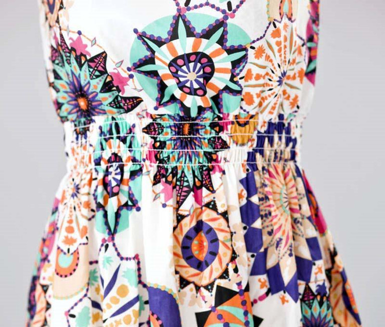 Fashion summer Women Dress casual Bohemian floral leopard sleeveless vest print beach chiffon dress mini dresses female vestidos