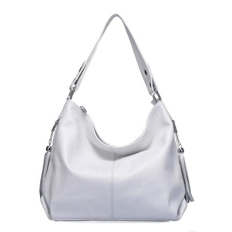 Free Shipping Top Layer Genuine Leather Women's Handbags Ladies Bags Long Shoulder Strap Messenger Tote Bag Satchel Bolsos