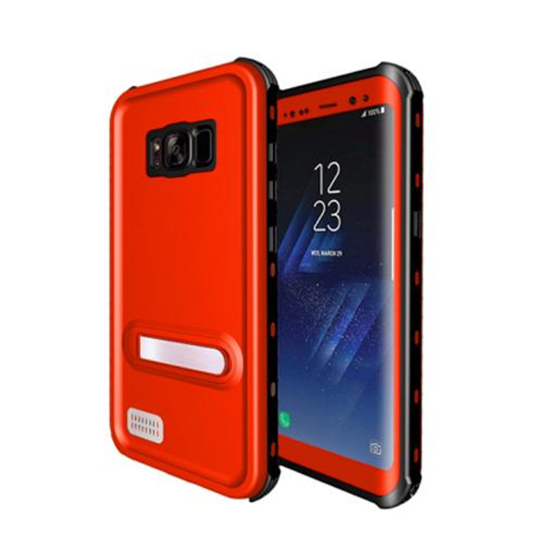 For Coque Samsung S8 Case Funda Galaxy S8 Waterproof Case Stand Full Protective Cover for Samsung Galaxy S8 Swimming Phone cases