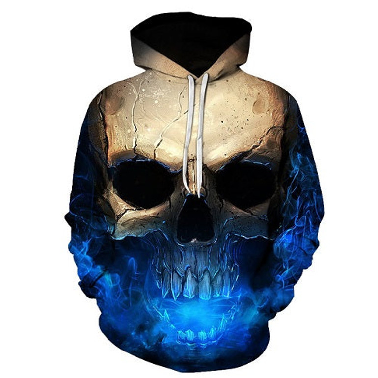 3D sweatshirt hoody rock men art