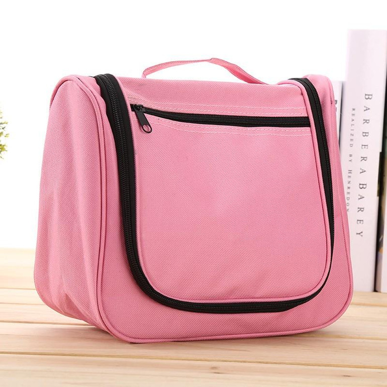 HHYUKIMI Waterproof Nylon Washbag Men Hanging Makeup Bag Travel Portable Cosmetic Bag Women Large Necessaries Toiletry Organizer