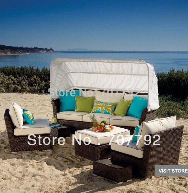 Patio Furniture And Outdoor rattan sofa set