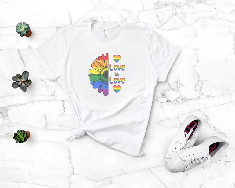 Love is Love (Pride) Retro Tee