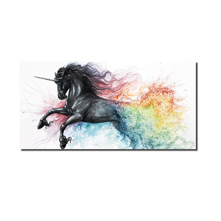 Modular Pictures 1 Panel Unicorn Horse Animal Poster Wall Art Modular Paintings Wall Pictures Canvas Painting