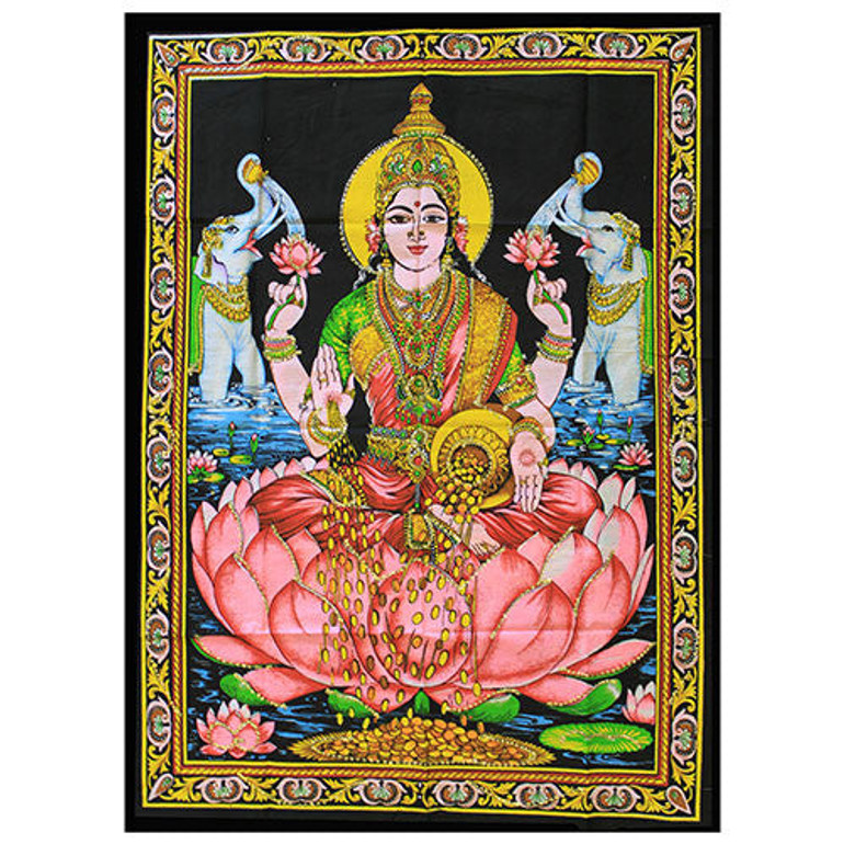 Indian Wall Art Print - Laxmi