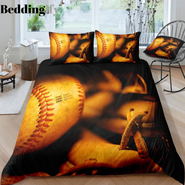 Vintage Baseball Bedding Set