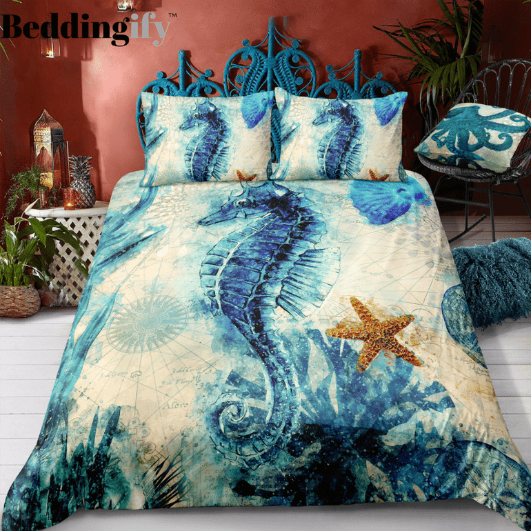 Sea Horse Bedding Set
