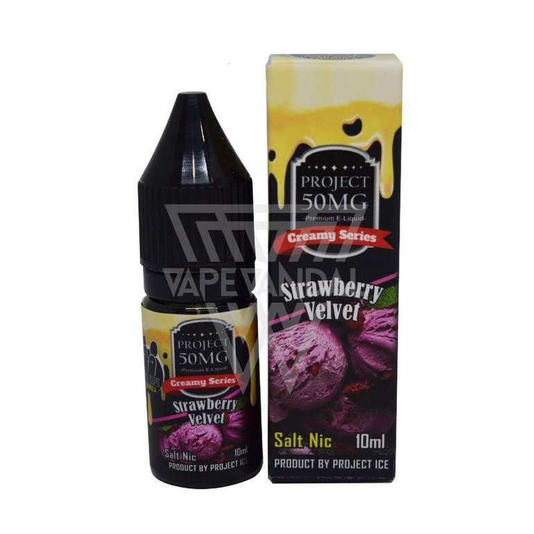 Project ICE - Strawberry Velvet Salt Nicotine