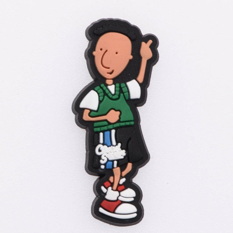 Premium Nickelodeon Doug Cartoon Croc Charm