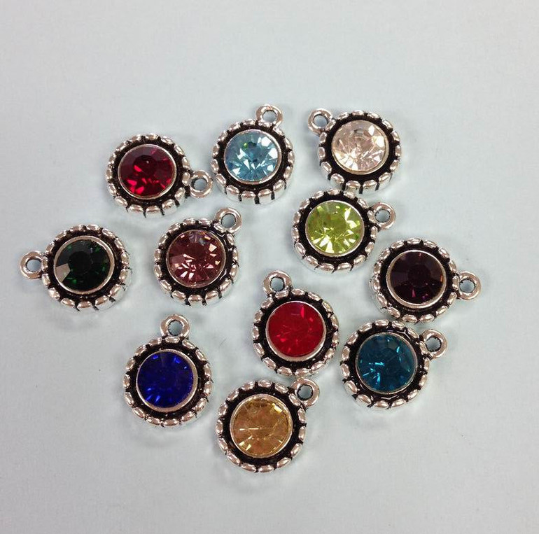 Crystal Birthstones, Add Birthstone, Birthstone Charm