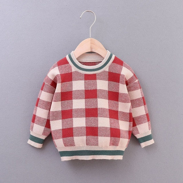 Autumn Plaid Sweaters