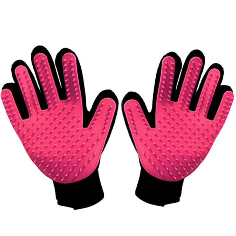 Pet Grooming Glove Silicone Gloves