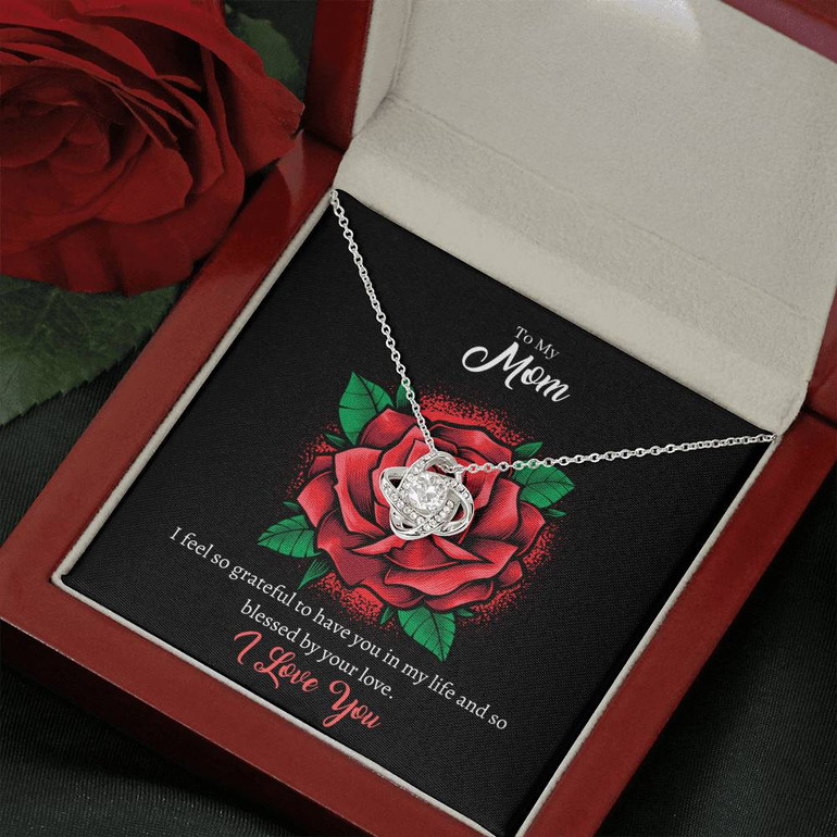 Mother's Day Gift [Best Gift 2021] Luxury Love Knot Necklace - Mom - In My Life