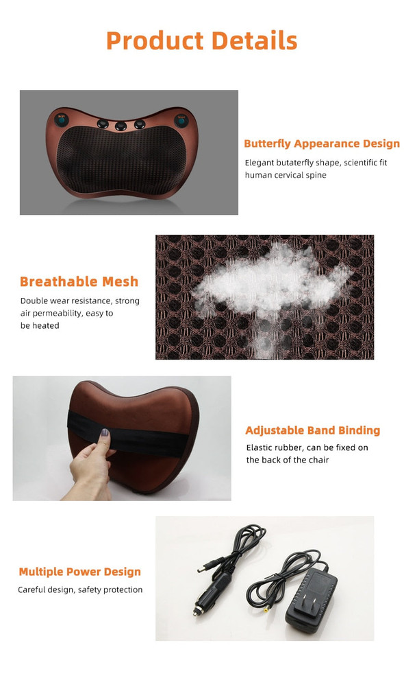 SHIATSU PILLOW MASSAGER