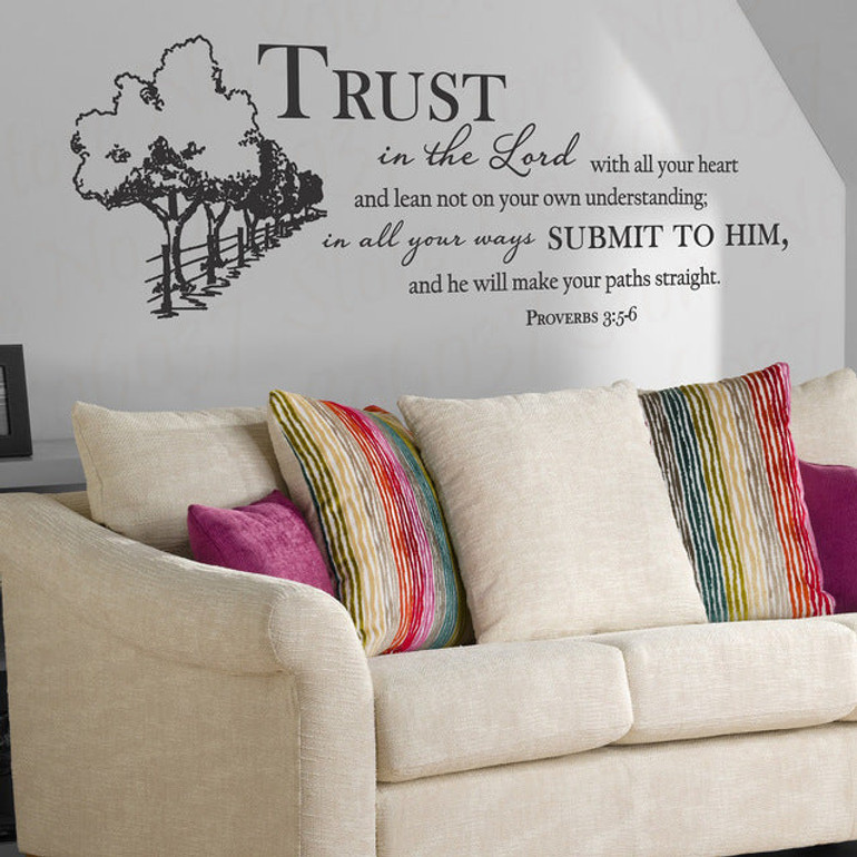 Bible Verses Spanishs Vinyls Wall Stickers