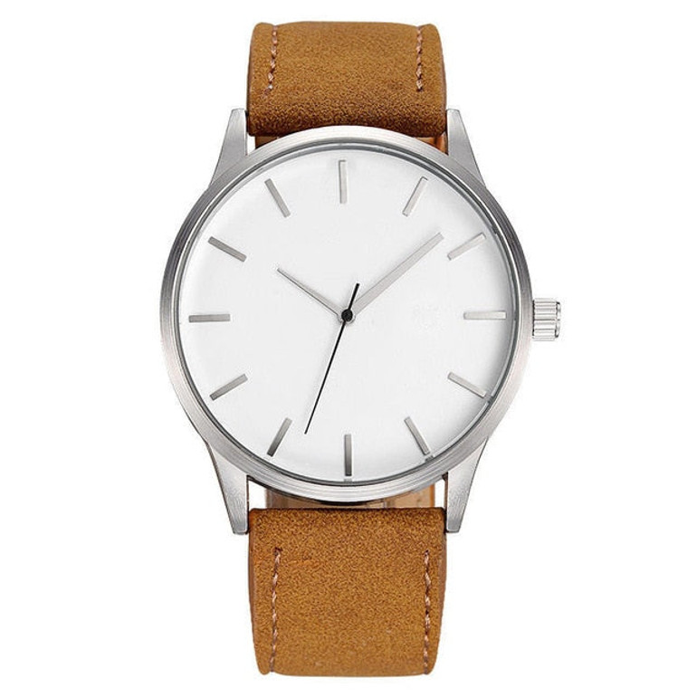 Relogio Masculino Men's Watch Fashion Leather Quartz Watch Casual Sports Watches Men Luxury Wristwatch Hombre Hour Male Clock