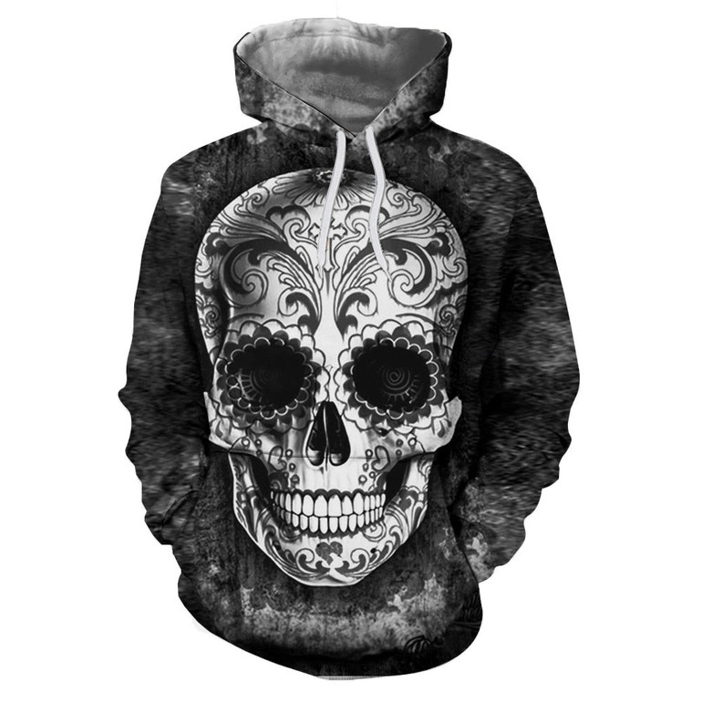 Sugar Skull Hoodies 3D Sweatshirts