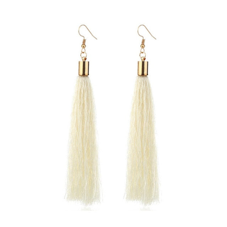 Vintage Long Tassel Earrings